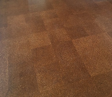 Cork Floor - Rejuvenated